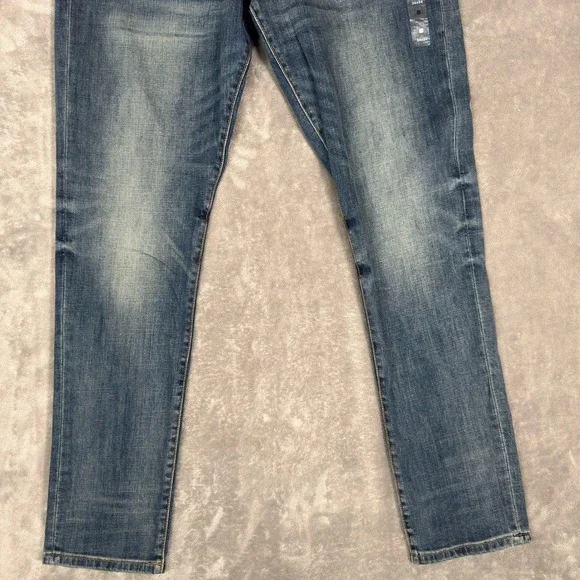 Lucky Brand Jeans Mens 36x34 412 Athletic Slim 2 Way Stretch Medium Wash Denim - Picture 4 of 15